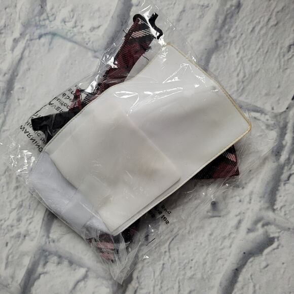 Spirit Halloween Med Nerd Costume Plaid Jacket Pocket Protector Bow Tie Glasses - Picture 7 of 11